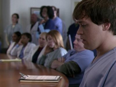 T.R. Knight and Sarah Utterback in Grey's Anatomy (2005)