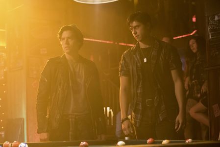 Cole Sprouse and Jordan Connor in Riverdale (2017)