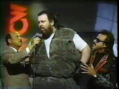 Jimmy Hart and Giant Haystacks