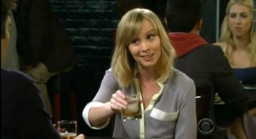 As 'Robyn-with-a-Y' on How I Met Your Mother (w/Josh Radnor)