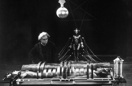 Brigitte Helm and Rudolf Klein-Rogge in Metropolis (1927)