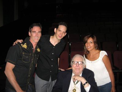With Ray Bradbury at out Premier of 