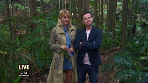 Declan Donnelly and Holly Willoughby in I'm a Celebrity, Get Me Out of Here! (2002)