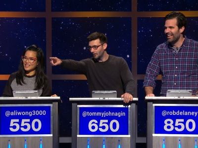 Tommy Johnagin, Rob Delaney, and Ali Wong in @midnight (2013)