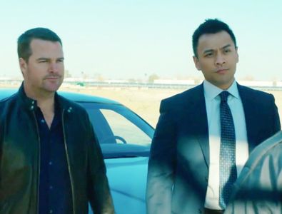 Chris O'Donnell and Matty Castano in NCIS: Los Angeles (2009)