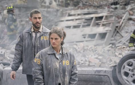 Missy Peregrym and Zeeko Zaki in FBI (2018)