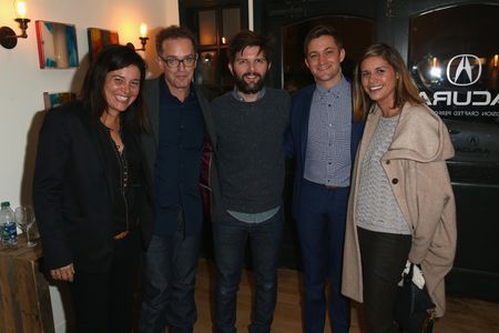 Adam Scott, Sam Bisbee, Naomi Scott, Jackie Kelman, and Chris Kelly at an event for Other People (2016)