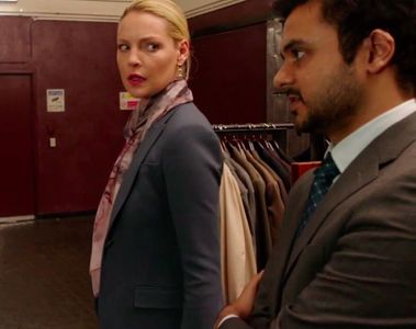 Katherine Heigl and Mayank Bhatter in State of Affairs