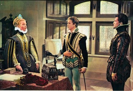 Jean Marais, Jean-François Poron, and Marina Vlady in Princess of Cleves (1961)