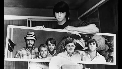 Al Jardine, Mike Love, Brian Wilson, Carl Wilson, Dennis Wilson, and The Beach Boys in Echo in the Canyon (2018)