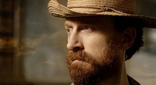 Jamie De Courcey as Vincent van Gogh in Vincent Van Gogh: A New Way of Seeing