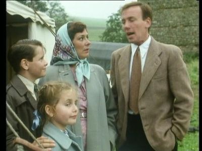 Lynda Bellingham, Rebecca Smith, and Christopher Timothy in All Creatures Great and Small (1978)