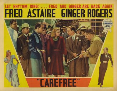 Fred Astaire, Ralph Bellamy, Ginger Rogers, Jack Carson, Luella Gear, and Franklin Pangborn in Carefree (1938)