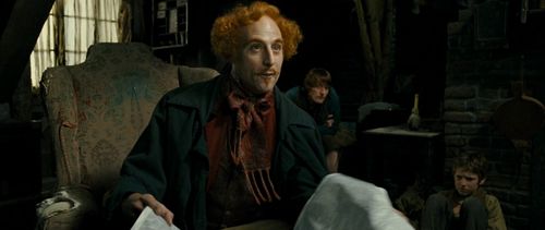 Jake Curran, Mark Strong, and Barney Clark in Oliver Twist (2005)