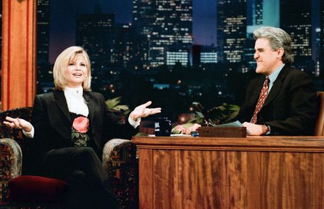 Jay Leno and Markie Post at an event for The Tonight Show Starring Jimmy Fallon (2014)