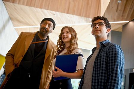 Jesse L. Martin, Molly Kunz and Arash DeMaxi in The Irrational (2023)