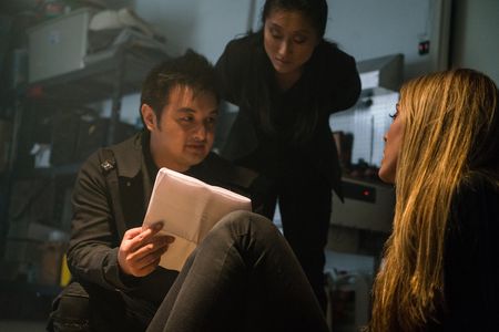 Li Jing, Dan Liu, and Kendra Smith in The Last (2017)
