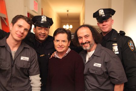 Alan R. Rodriguez and cast of Unt. Michael J. Fox series.