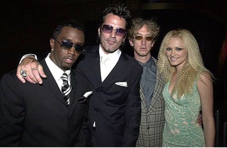 MTV Movie Awards 2001 (Sean P. Diddy Combs, Tommy Lee, Andy Dick, Lisa Donatz)