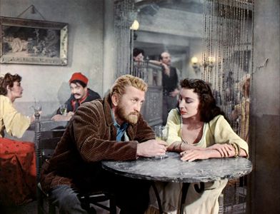 Kirk Douglas and Julie Robinson in Lust for Life (1956)