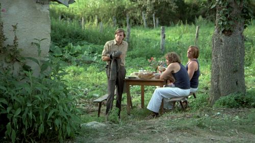 Gérard Depardieu, Jacques Chailleux, and Patrick Dewaere in Going Places (1974)