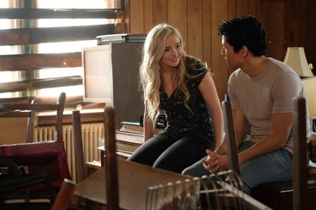 Natalie Alyn Lind and Danny Ramirez in The Gifted (2017)