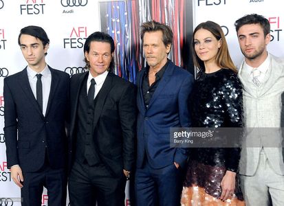 Alex Wolf - Mark Wahlberg - Kevin Bacon - Michelle Monaghan - Themo Melikidze - Patriots Day Premiere - AFI FEST