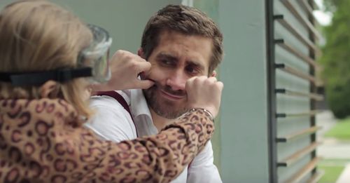 Jake Gyllenhaal and Judah Lewis in Demolition (2015)