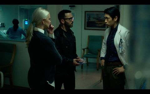 Howard Chan as Dr. Anderton on Wisdom of the Crowd with Jeremy Piven and Monica Potter.