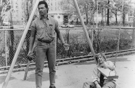Gary Frank and Ray Parker Jr. in Enemy Territory (1987)