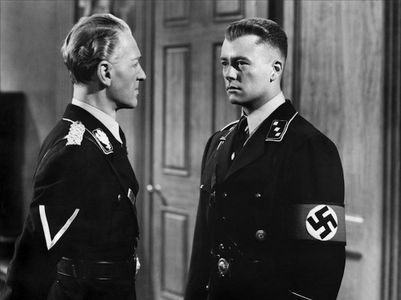 Tim Holt and Otto Kruger in Hitler's Children (1943)