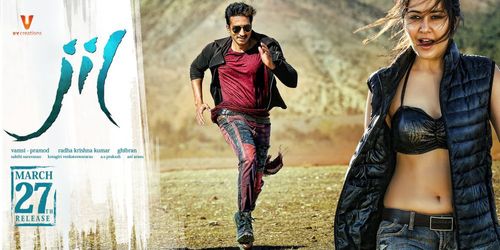 Gopichand and Raashi Khanna in Jil (2015)