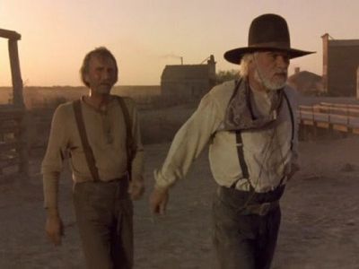 Tommy Lee Jones and Timothy Scott in Lonesome Dove (1989)