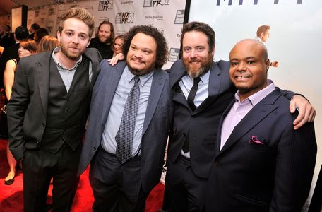 Terence Bernie Hines, Adrian Martinez, and Alex Anfanger at an event for The Secret Life of Walter Mitty (2013)