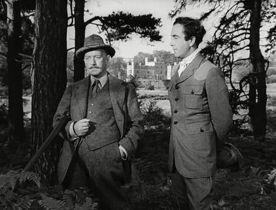 Alec Guinness and Dennis Price in Kind Hearts and Coronets (1949)