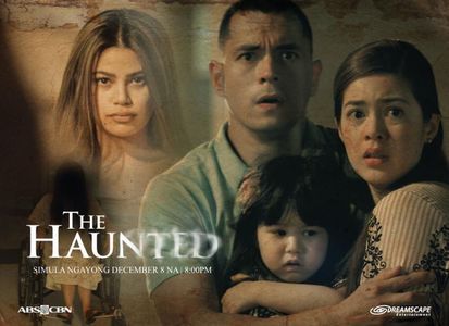 Queenzy Calma, Shaina Magdayao, Jake Cuenca, and Denise Laurel in The Haunted (2019)