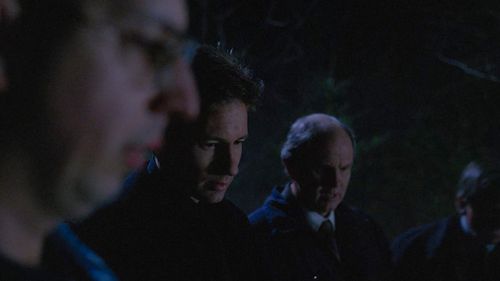 David Duchovny, Larry Musser, and Allan Zinyk in The X-Files (1993)