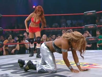 Christy Hemme and Josette Bynum in TNA iMPACT! Wrestling (2004)