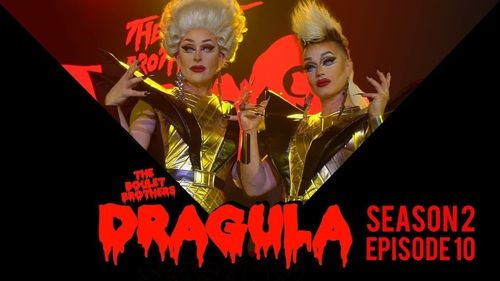 Swanthula Boulet and Dracmorda Boulet in The Boulet Brothers' Dragula: Finale (2018)