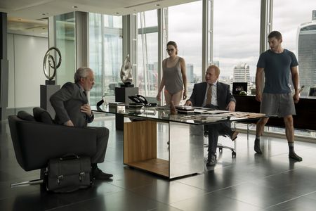 Terrence Mann, Clive Wood, Brian J. Smith, and Jamie Clayton in Sense8 (2015)