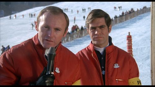 Jerry Dexter and Rip McManus in Downhill Racer (1969)