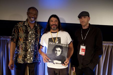 Jerry Jemmott, Robert Trujillo and Director Paul Marchand give Q/A at the 2014 Mill Valley Film Festival.