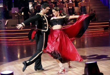 Petra Nemcova and Dmitry Chaplin in Dancing with the Stars (2005)