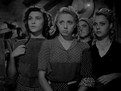 Mariemma Bardi, Lia Corelli, and Maria Grazia Francia in Bitter Rice (1949)