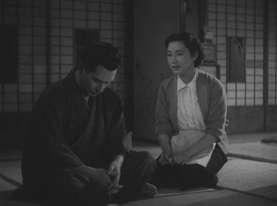 Mieko Takamine and Ken Uehara in Wife (1953)