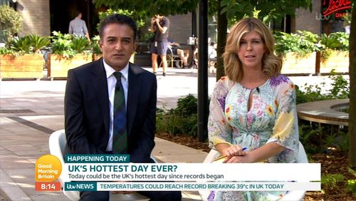 Kate Garraway and Adil Ray in Good Morning Britain: Episode dated 25 July 2019 (2019)