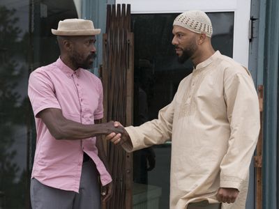 Ntare Guma Mbaho Mwine and Common in The Chi (2018)