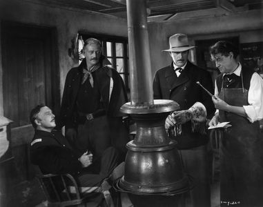 John Wayne, George O'Brien, Arthur Shields, and Harry Woods in She Wore a Yellow Ribbon (1949)