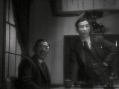 Benkei Shiganoya and Eitarô Shindô in Osaka Elegy (1936)