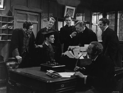 Robert Donat and George Merritt in Goodbye, Mr. Chips (1939)
